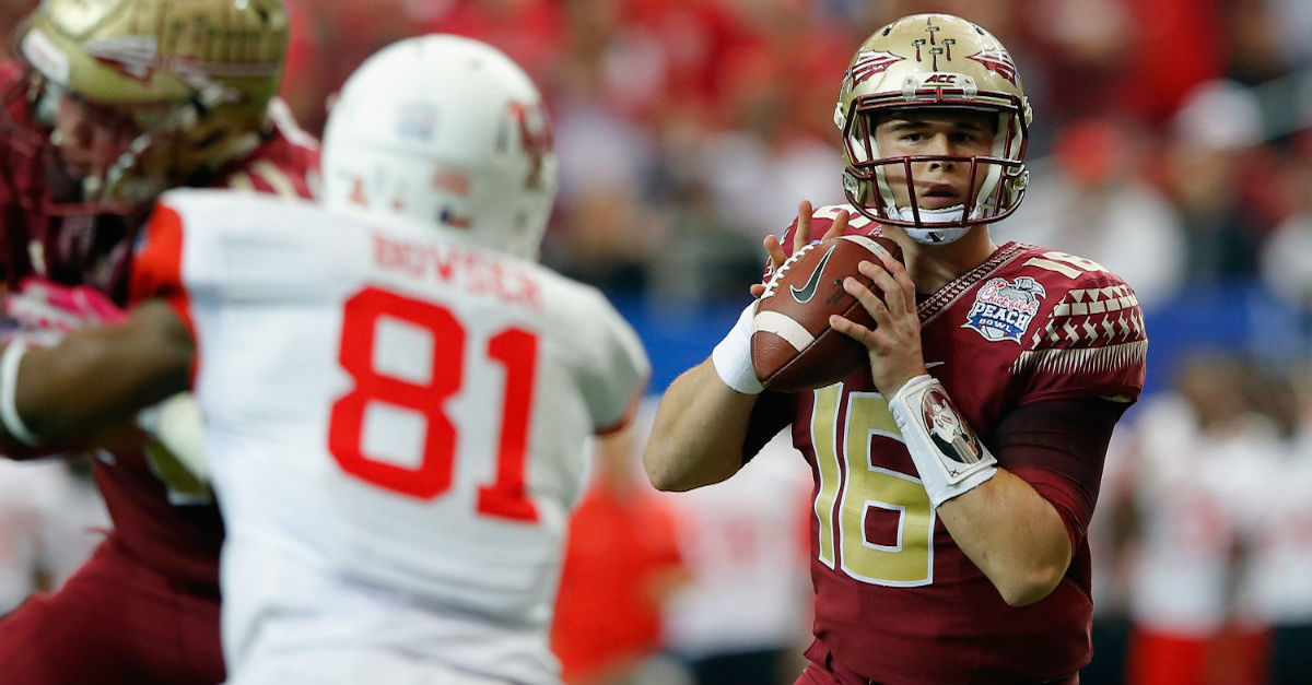 Florida State quarterback posts poolside photo to Twitter to try and ...