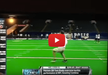 Tom Brady's combine highlights from 2000 never get old