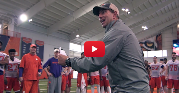 Take a look inside Clemson’s spring practices with this highlight video