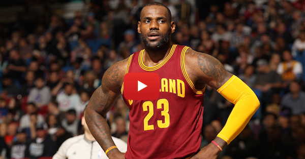 More trouble in paradise? LeBron looked pissed as the Cavs lost to the ...