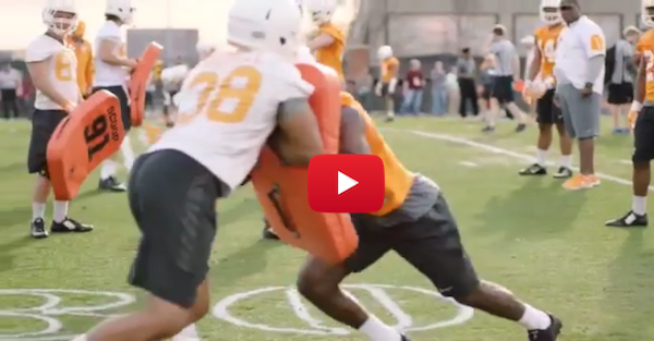 Tennessee had a lot of “energy” at its first spring practice
