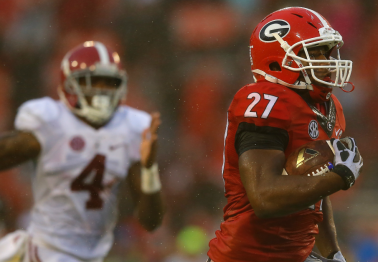 Nick Chubb working hard to come back from knee surgery