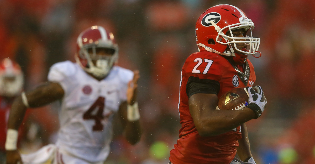 Nick Chubb working hard to come back from knee surgery