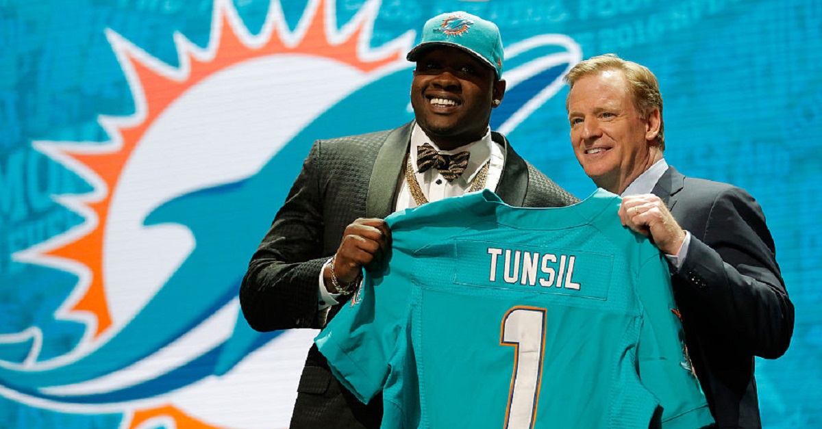 Someone spent Draft night trying to destroy Laremy Tunsil