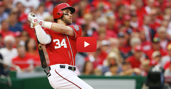 Bryce Harper hit a home run on his first at-bat of 2016 because of
