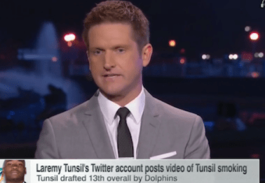 ESPN's Todd McShay had the worst response to Laremy Tunsil's awful night, and it isn't close