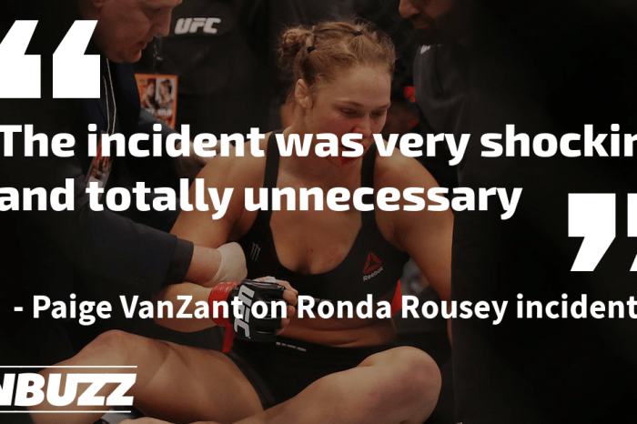 Ronda Rousey absolutely lost it on another fighter for the most harmless action ever