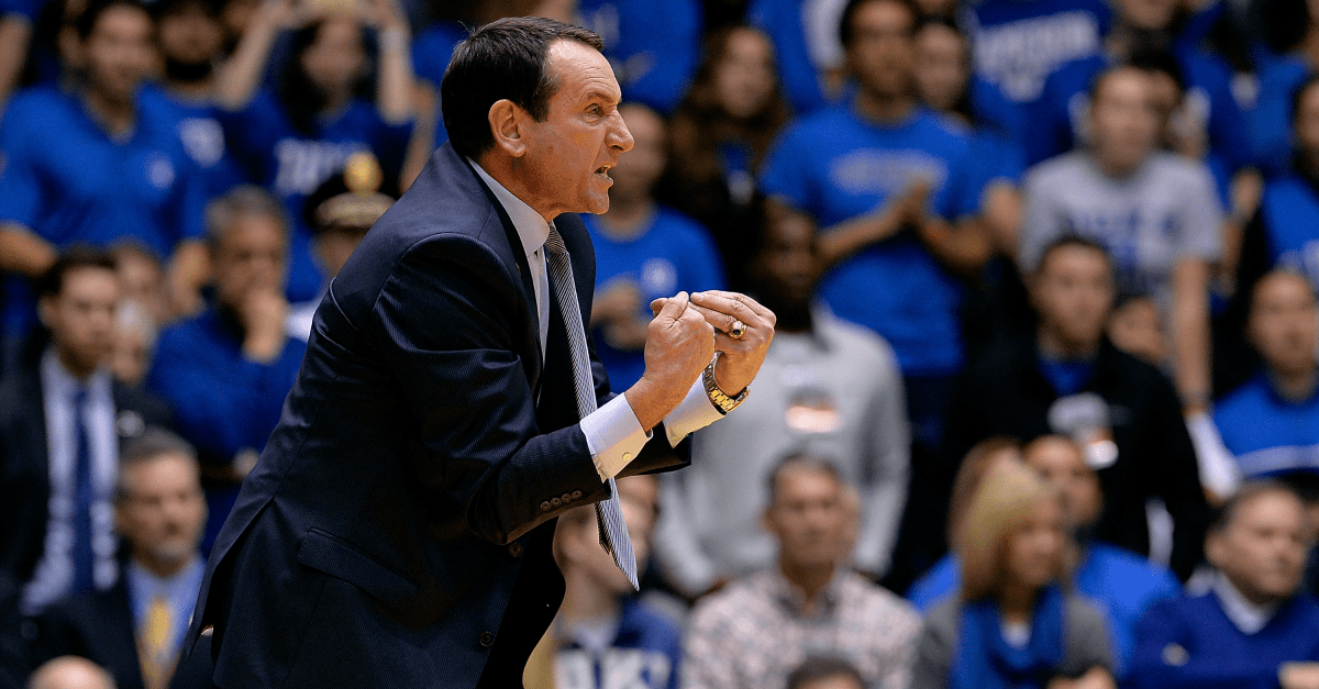 Duke AD expects Coach K to be on the sidelines at least another five years