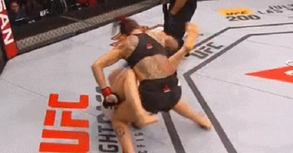 Cris Cyborg claims UFC 198 win with vicious first-round TKO