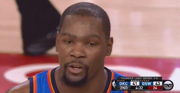 Kevin Durant playfully yells ‘F*** you’ to a teammate and everyone is cool with it