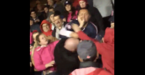 Fan fight during Red Sox-Yankees was extremely one-sided, just like the game was