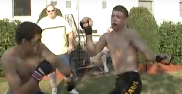 UFC brothers battled in a backyard brawl like you've never ...