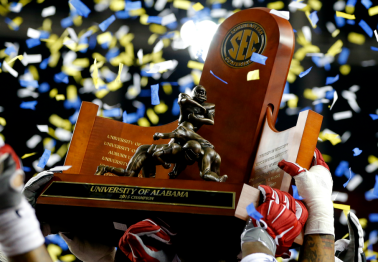Athlon Sports' preseason top 25 is dominated by the SEC