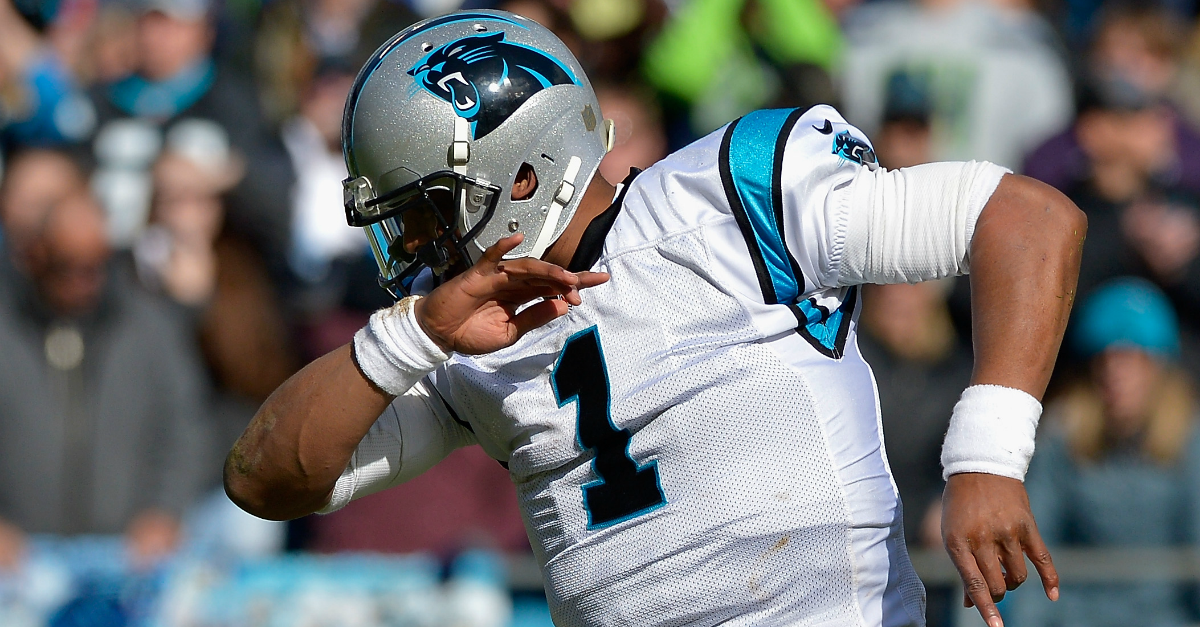 Cam Newton is retiring...this TD celebration dance - FanBuzz