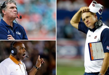 Which Power 5 coach is most likely to be fired mid-season?