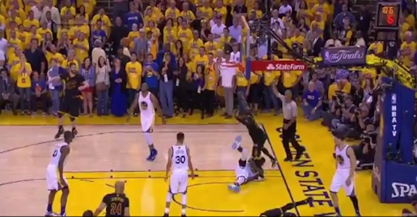 Did Draymond Green get away with yet another vicious kick in Game 7?