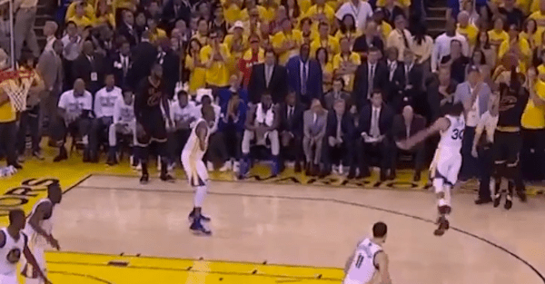 Cleveland makes history thanks to crazy dagger from Kyrie Irving