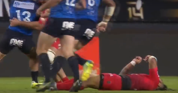 Huge rugby player got trucked, but that wasn’t close to the worst of it