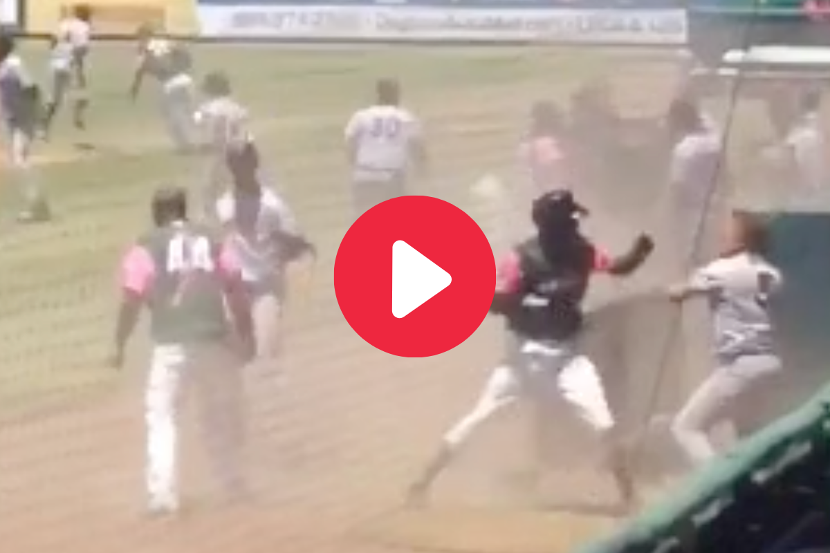 Managers Throw Punches & Ignite All-Out Minor League Brawl