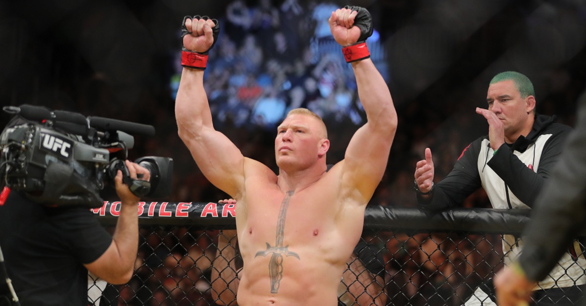Brock Lesnar and former UFC champion laying groundwork for blockbuster showdown?