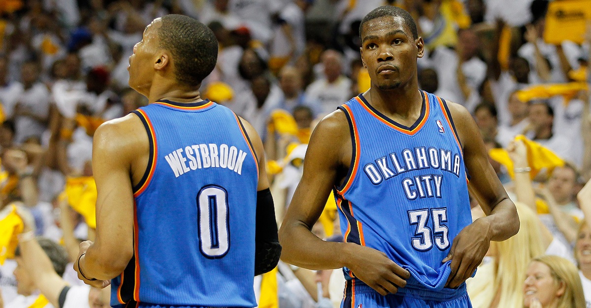Plot twist: Durant didn’t make his decision because he dislikes Russell Westbrook