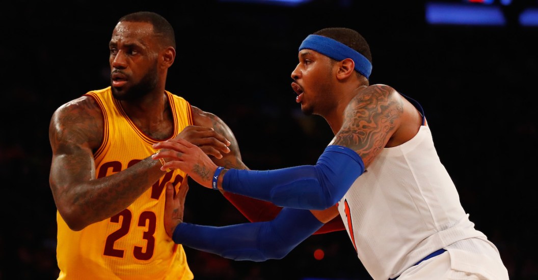 LeBron James, Carmelo Anthony, NBA