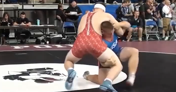 Amateur wrestler pulls John Cena’s finisher out of nowhere to win national championship