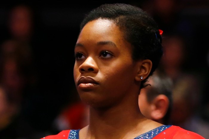Gabrielle Douglas reduced to tears over what her mom calls social media “bullying”
