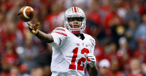 He’s looked dreadful in practice, but Cardale Jones lit up his first preseason appearance