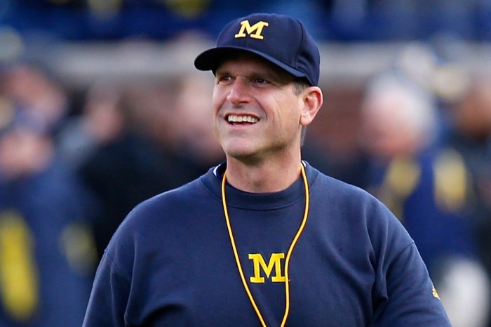 Jim Harbaugh wants to see drastic changes to the College Football Playoffs