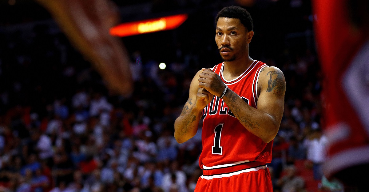 Derrick Rose thinks the Knicks could go undefeated and he has officially lost his mind