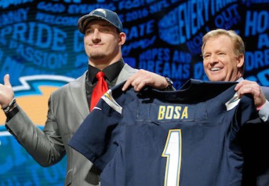 Joey Bosa made the San Diego Chargers cave in its contract demands