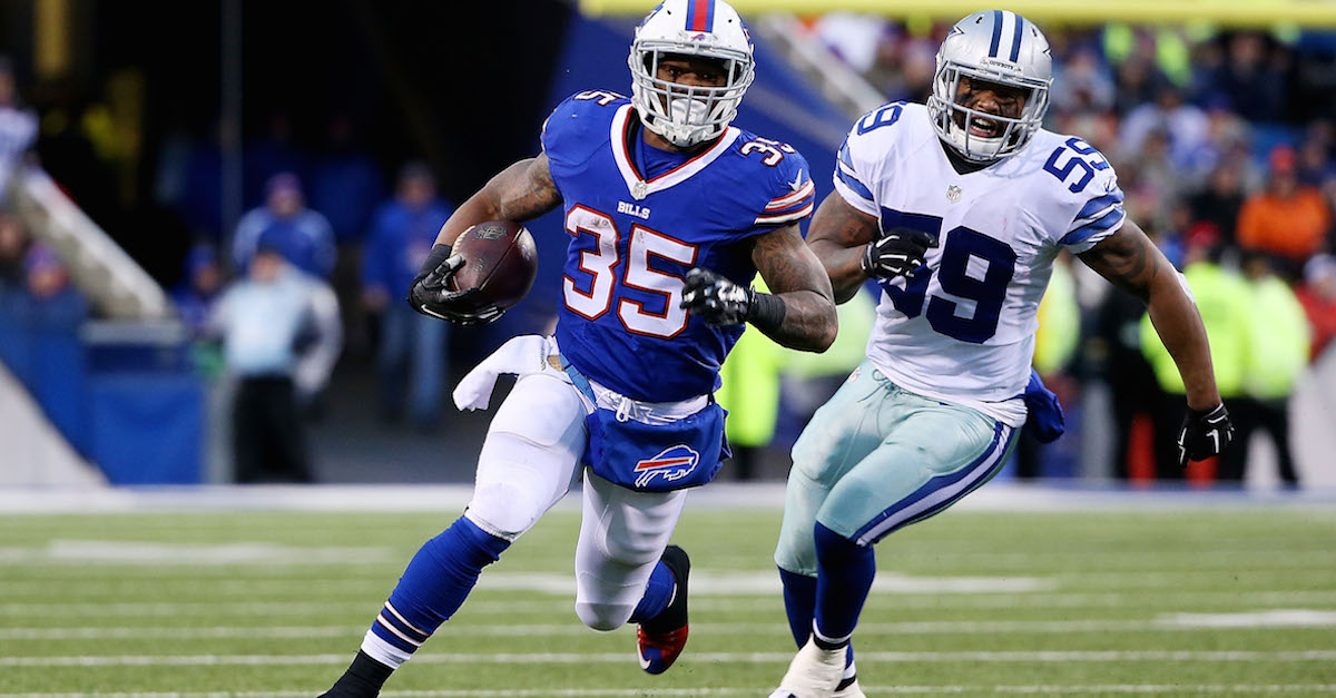 Bills in a pinch after RB leaves game with head injury and Karlos Williams’ cut
