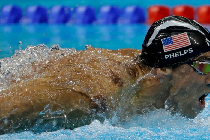 Michael Phelps’ death stare is equally terrifying and funny