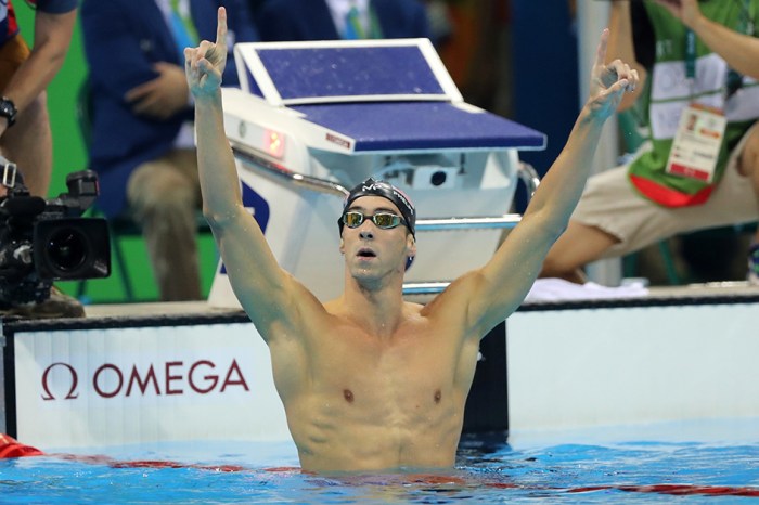 Michael Phelps just won his 21st Olympic gold medal