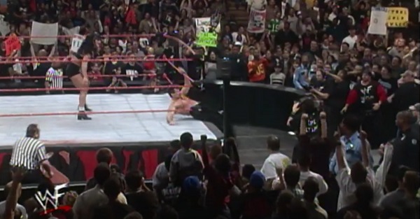 Remember that time Vince McMahon almost killed himself on WWE RAW?