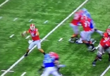 Watch: Jacob Eason throws a perfect pass to help lift Georgia over UNC