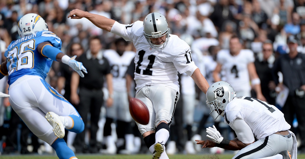 Oakland Raiders reportedly parting ways with franchise record holder following 18-year run