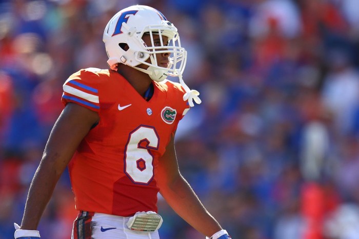 Quincy Wilson starts the trash talking for the Gators ahead of the Tennessee game