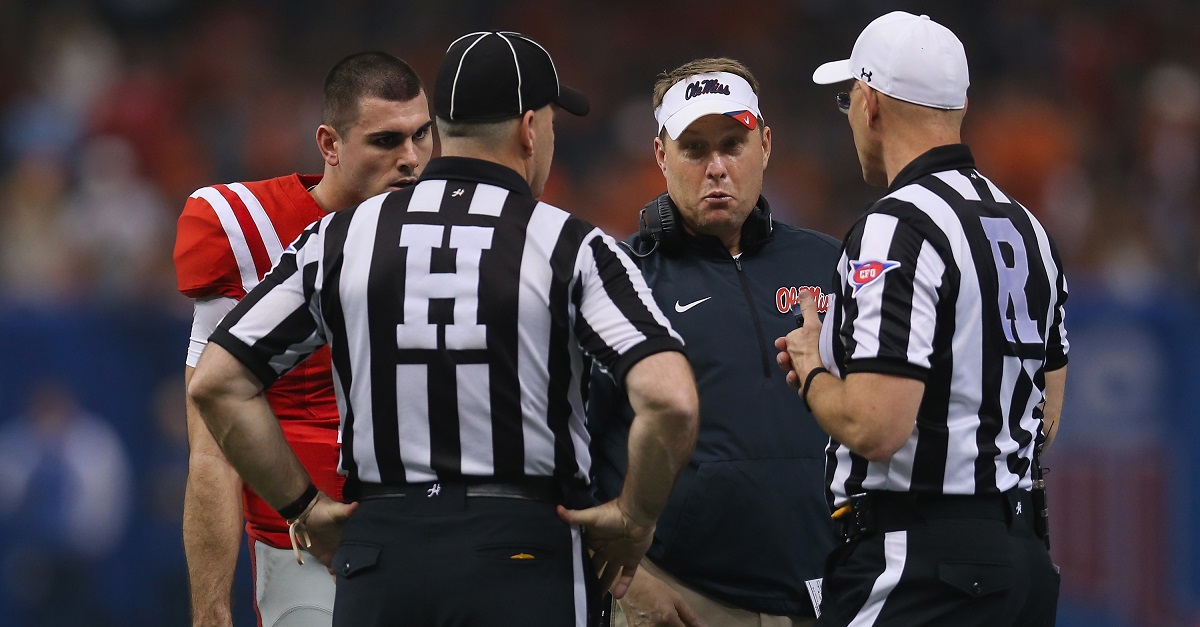 SEC referees could set a record this season, and it's not for a good