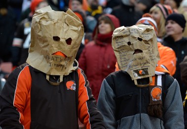 While the team is awful, Browns fans' spelling might be worse