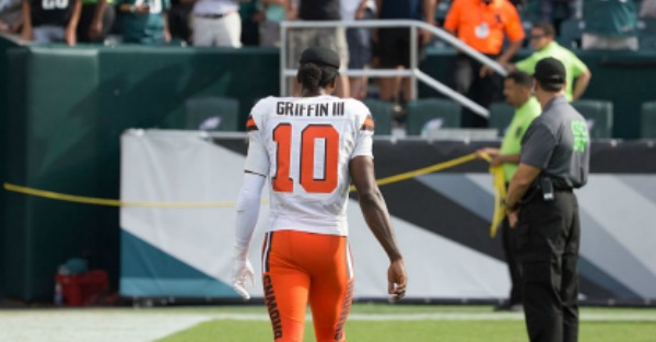 Robert Griffin III’s tenure in Cleveland could be over before it even got started