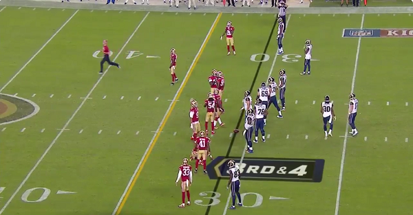 This call of the man who ran onto the field during MNF is an instant classic