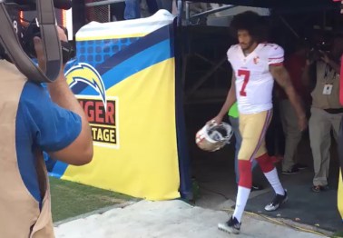 Here's what Colin Kaepernick did on 