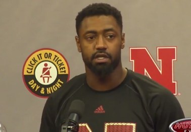 Nebraska player reads out threats he received after national anthem protest