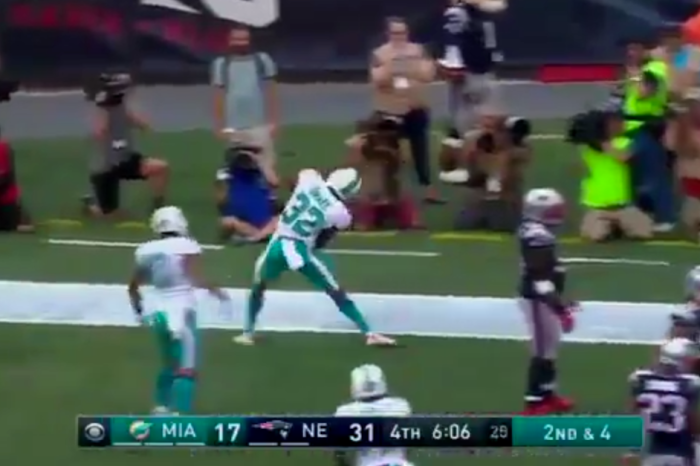 Watch Kenyan Drake’s first NFL touchdown