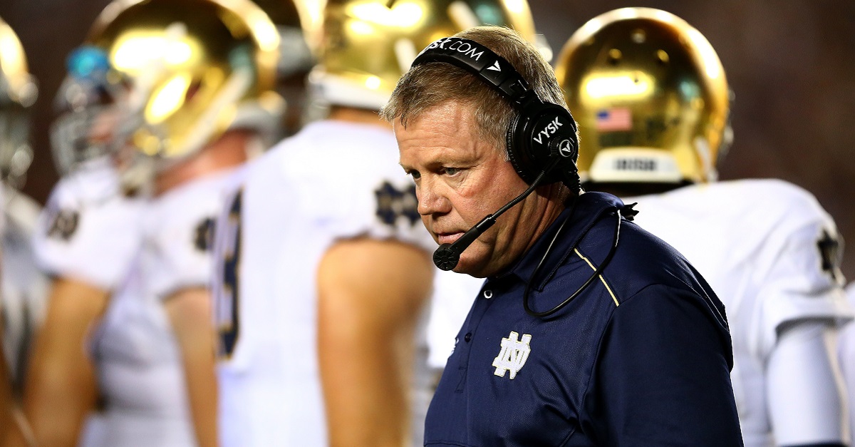 Notre Dame being forced to vacate wins has dramatically shifted college football’s all-time wins list