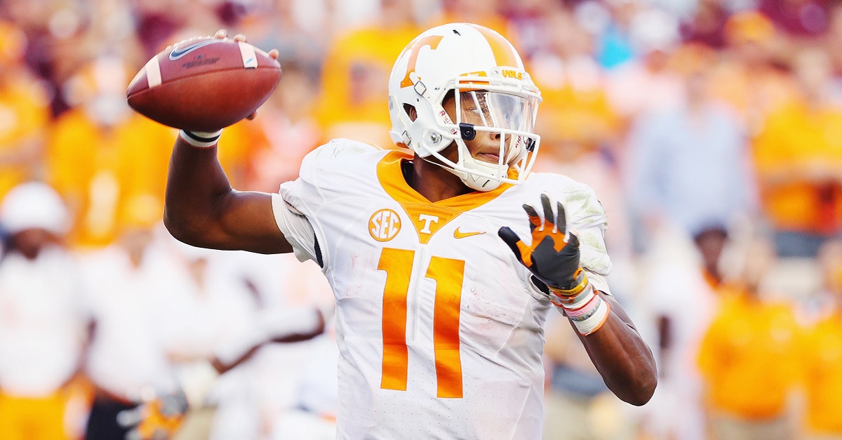 Former Vols QB Josh Dobbs expected to make first NFL start with