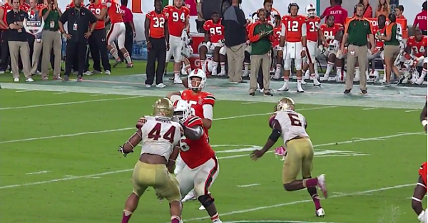 Florida State loses one of its best linebackers to nasty targeting call