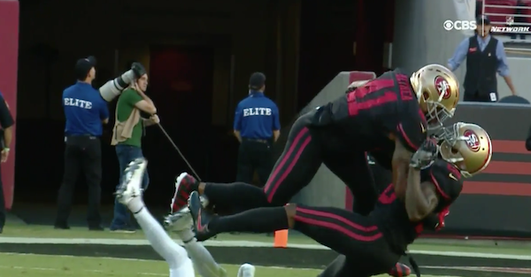 Thursday night football was destined to be awful, and this blooper reel play backs it up